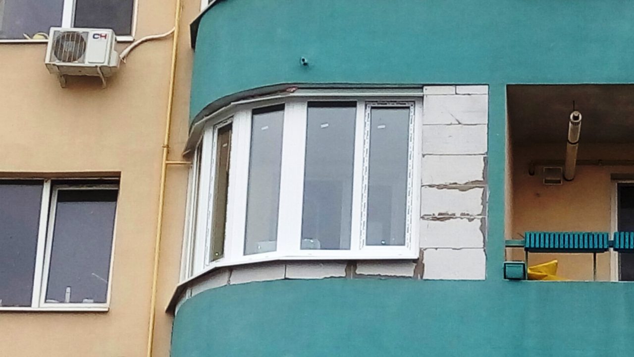 ОСТЕКЛЕНИЕ ЭРКЕРНОЙ ЛОДЖИИ НА УЛ. ШОЛОХОВА.