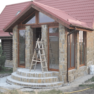 СКЛІННЯ ГОСТЬОВОГО БУДИНОЧКА НОВОСЕЛІВКА