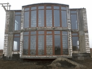 СКЛІННЯ КОТЕДЖУ М. БОРИСПІЛЬ