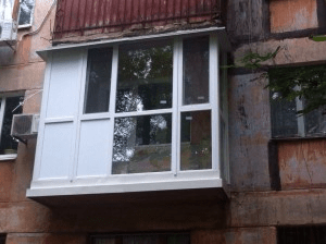 ОСТЕКЛЕНИЕ ФРАНЦУЗСКОГО БАЛКОНА НА КИРОВА