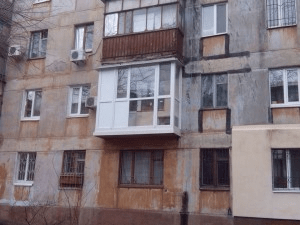 ОСТЕКЛЕНИЕ ФРАНЦУЗСКОГО БАЛКОНА НА КИРОВА