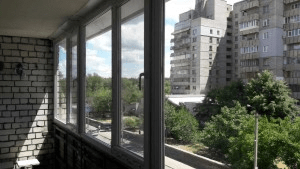 ОСТЕКЛЕНИЕ КВАРТИРЫ В Г.ДНЕПР ПРОФИЛЬ STEKO