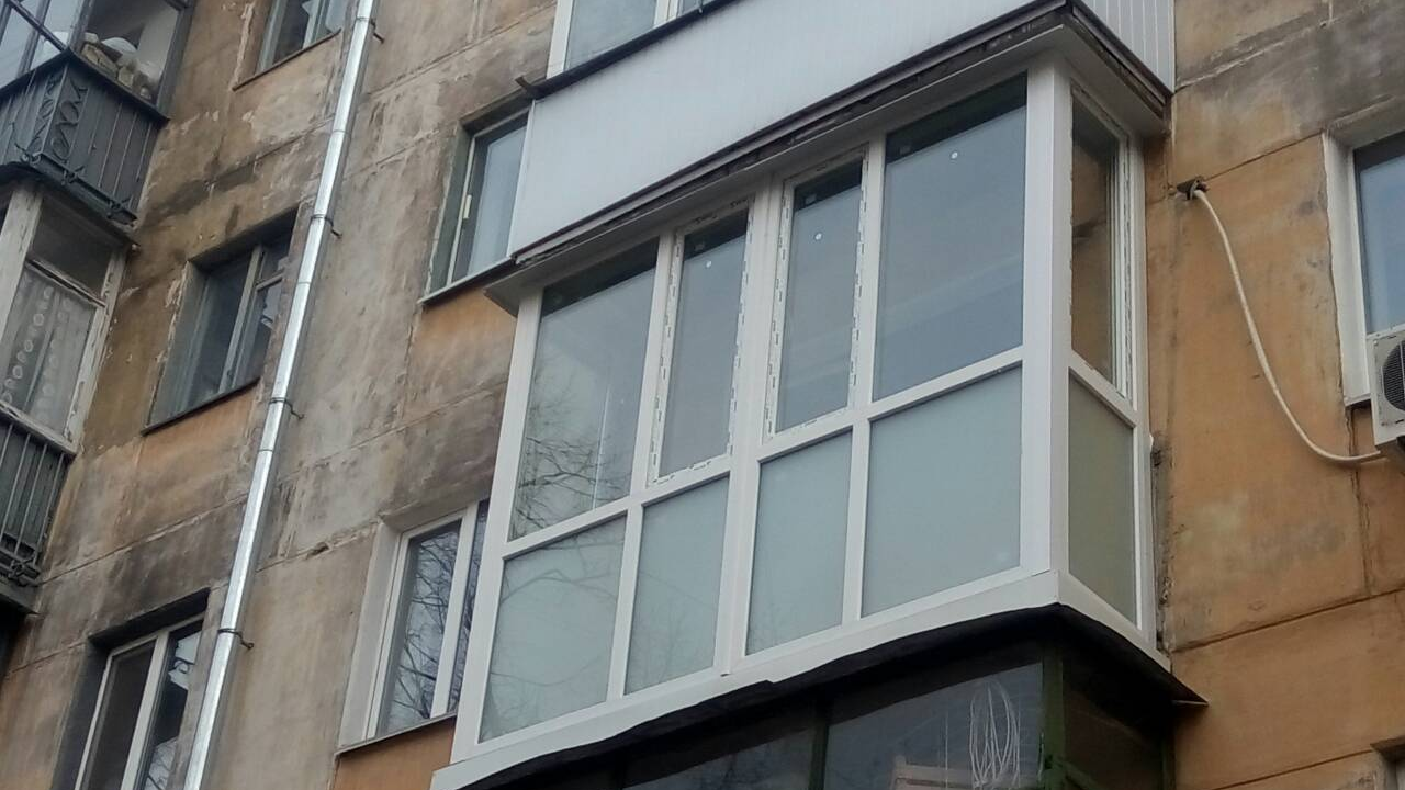 ОСТЕКЛЕНИЕ ФРАНЦУЗСКОГО БАЛКОНА НА ПР.ПОЛЯ, Г.ДНЕПР