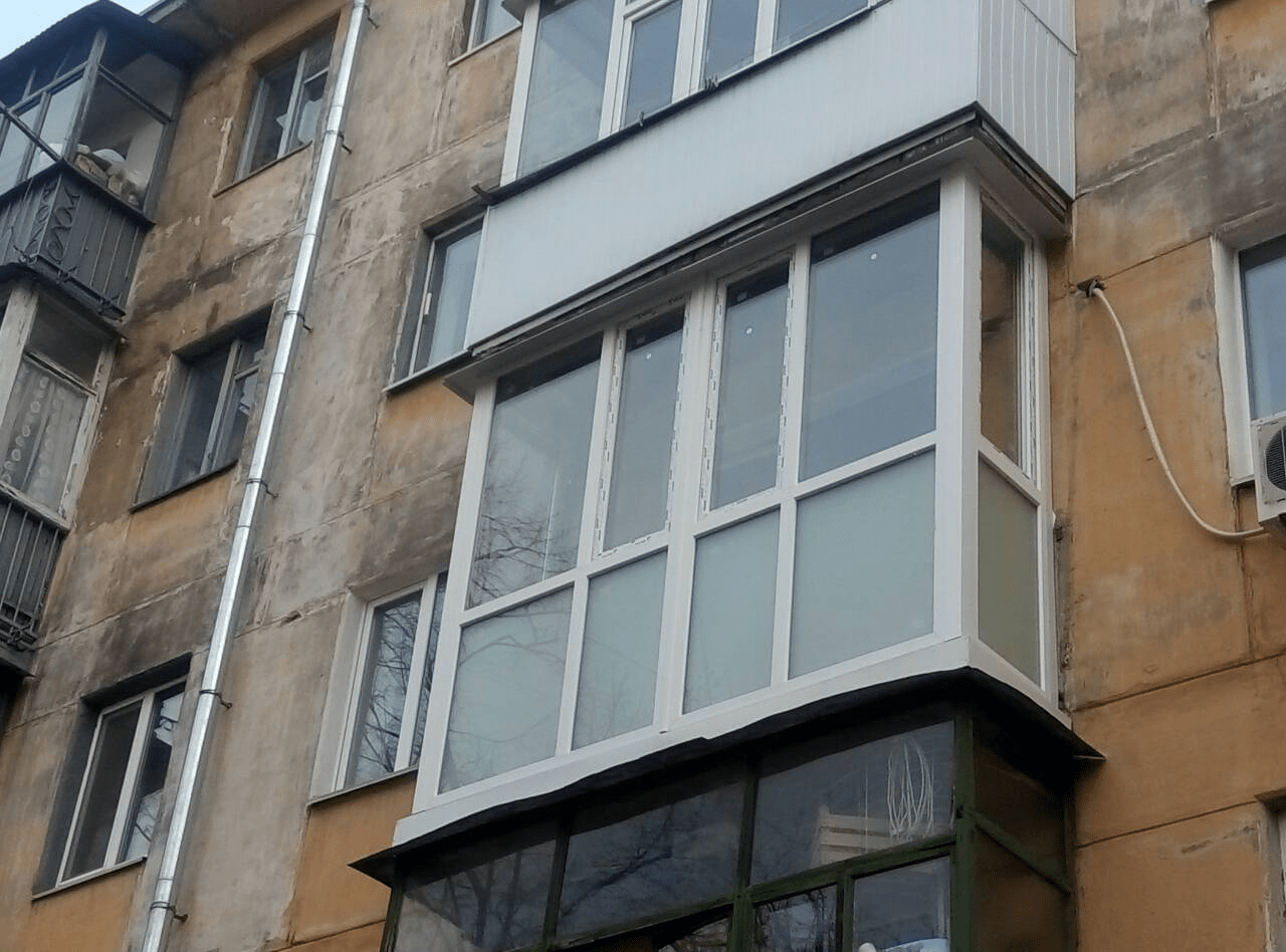 ОСТЕКЛЕНИЕ ФРАНЦУЗСКОГО БАЛКОНА НА ПР.ПОЛЯ, Г.ДНЕПР